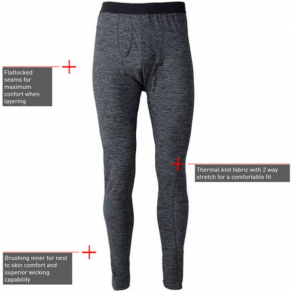 Gill Mens Base Layer Leggings Ash 1283