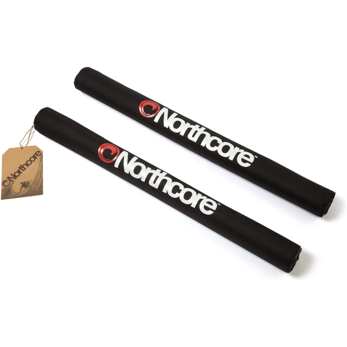 2026 Northcore Roof Rack Pads - 'Wide Load' 72cm NOCO21B - Black