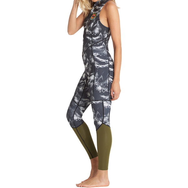 Billabong Ladies Salty Jane 2mm Flatlock Wetsuit BLACK SANDS C42G04