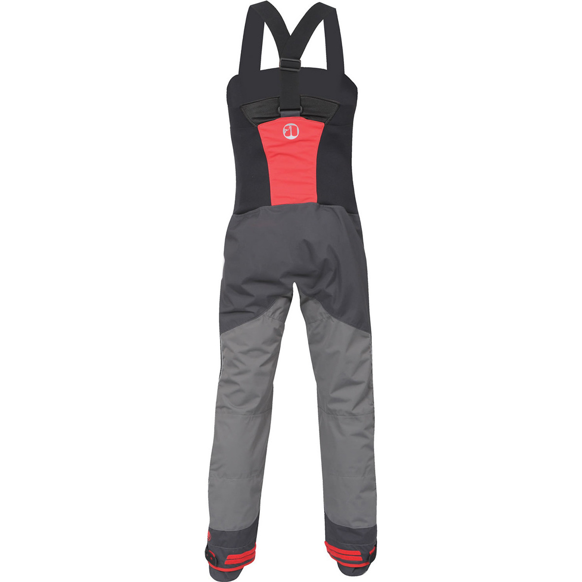 2026 Nookie Pro Bib Double Waist Dry Trousers Charcoal Grey TR12