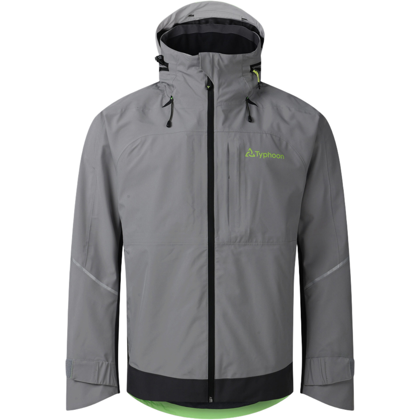 2026 Typhoon Performance Sailing Jacket P2037 - Slate / Lime