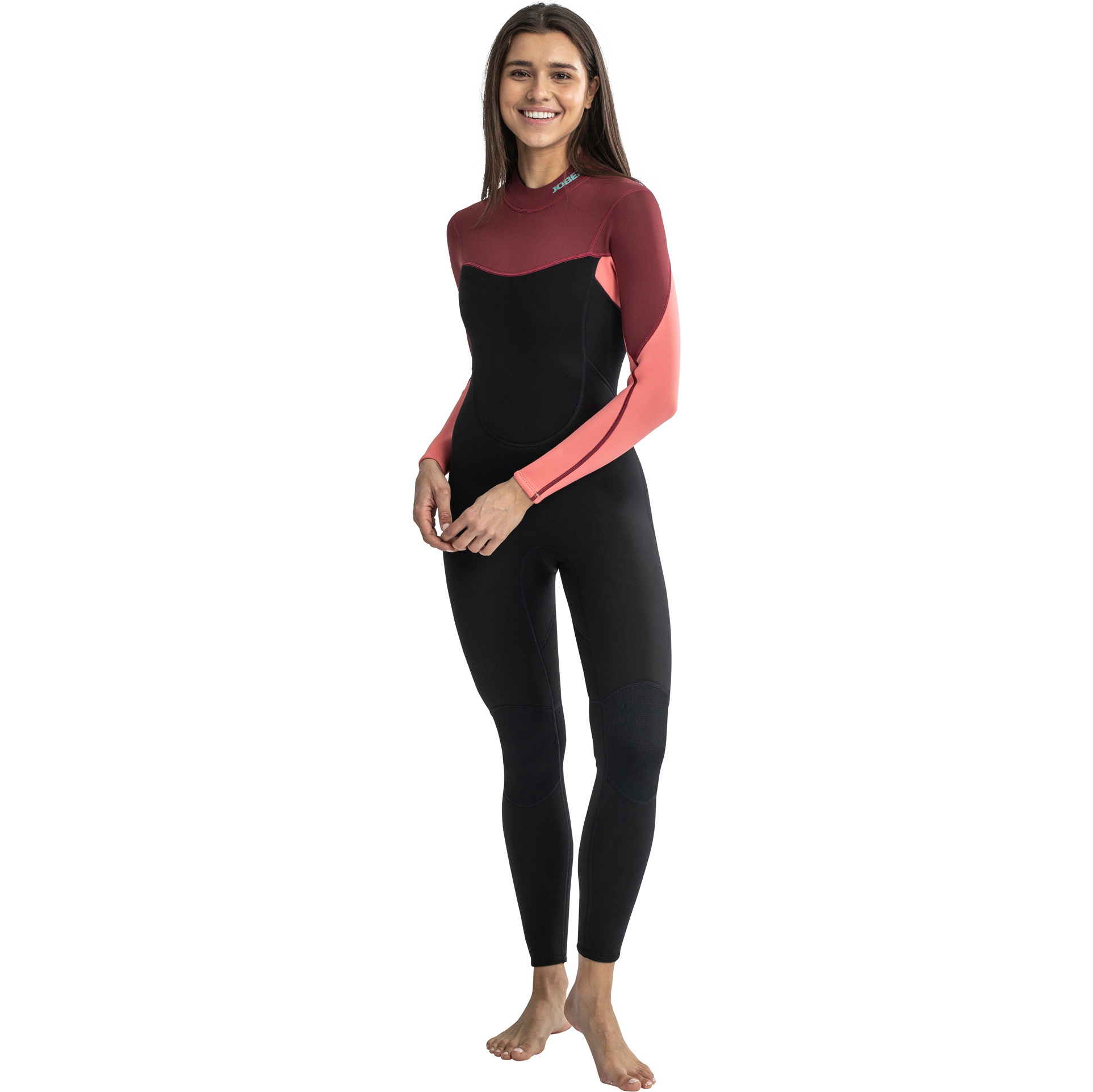 2026 Jobe Womens Sofia 3/2mm Back Zip Wetsuit 3035220 - Rose Pink