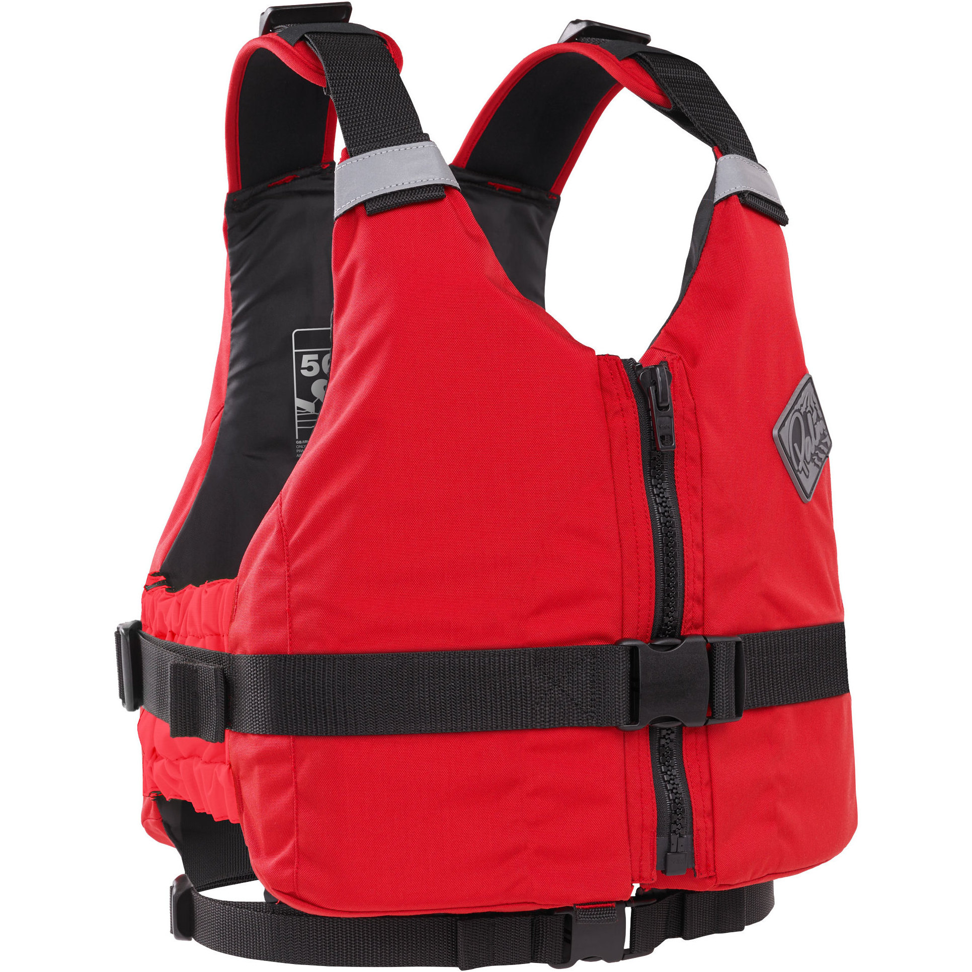 2026 Palm Centre Zip 50N Buoyancy Aid 11269 - Red