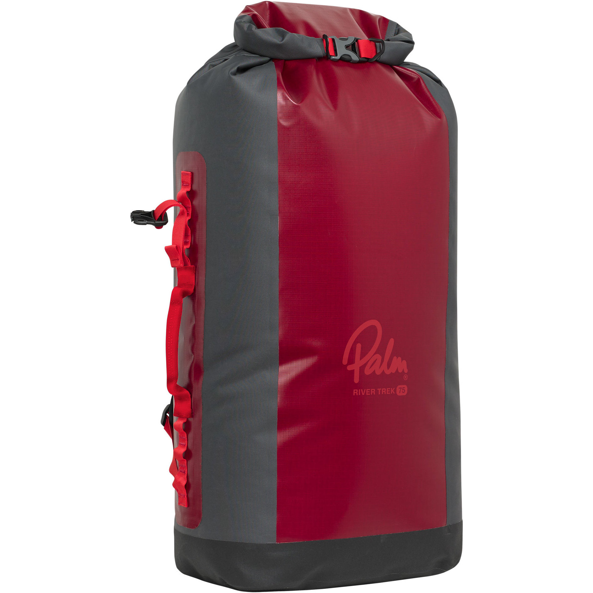 2026 Palm River Trek 75L Dry Back Pack 12348 - Chilli / Jet Grey