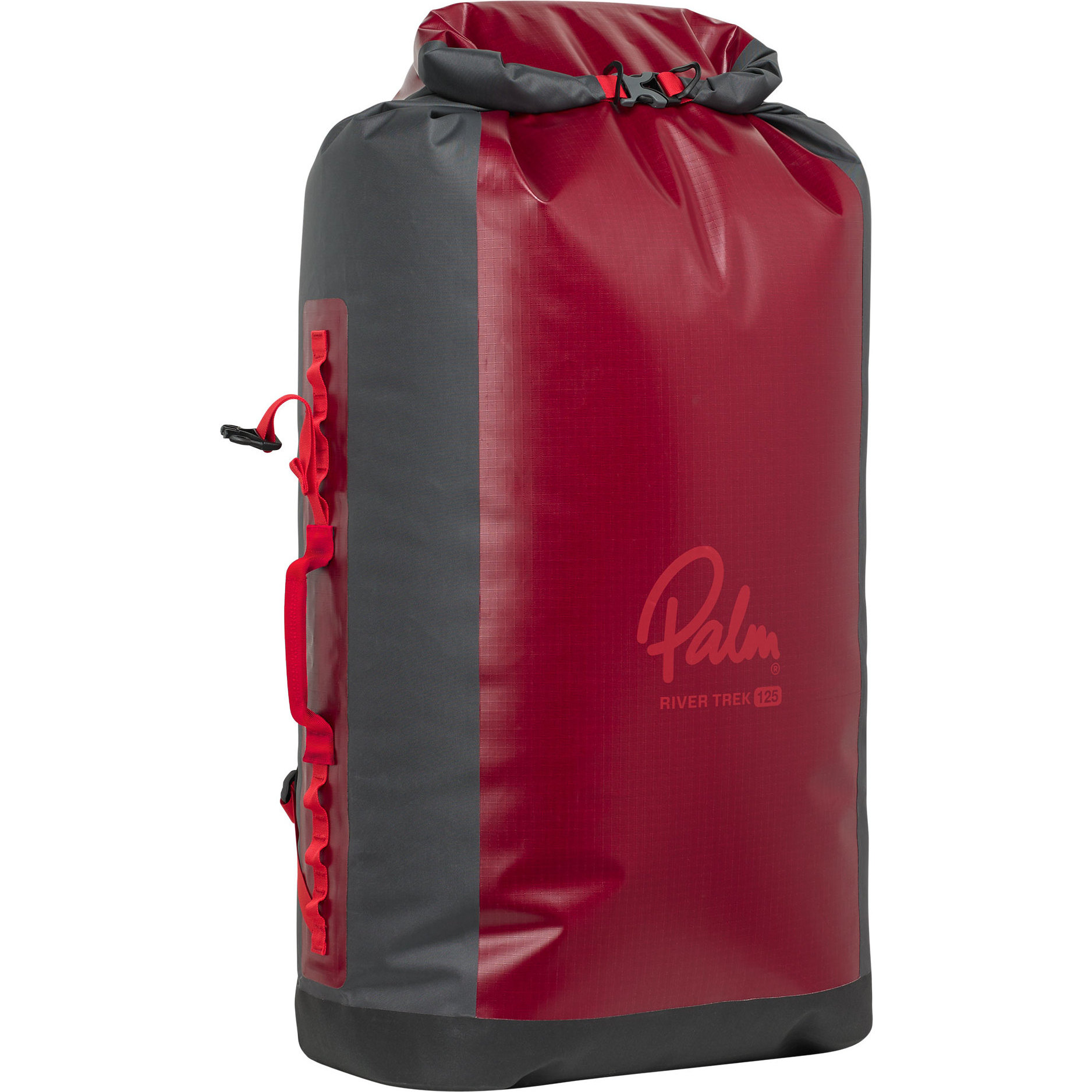 2026 Palm River Trek 125L Dry Back Pack 12348 - Chilli / Jet Grey