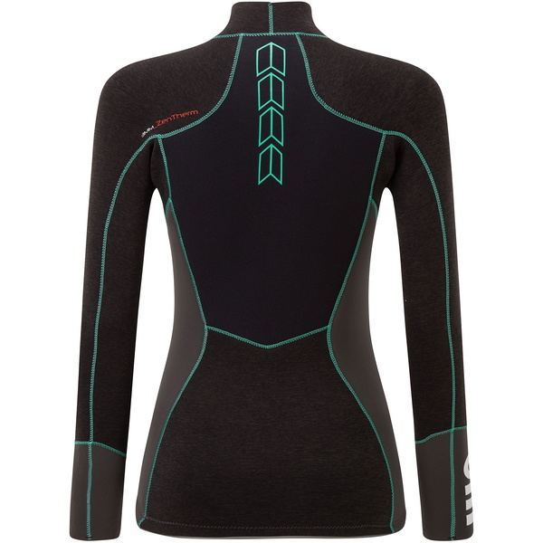 Gill Womens Zentherm 2.5mm GBS Neoprene Top 5001W - Black