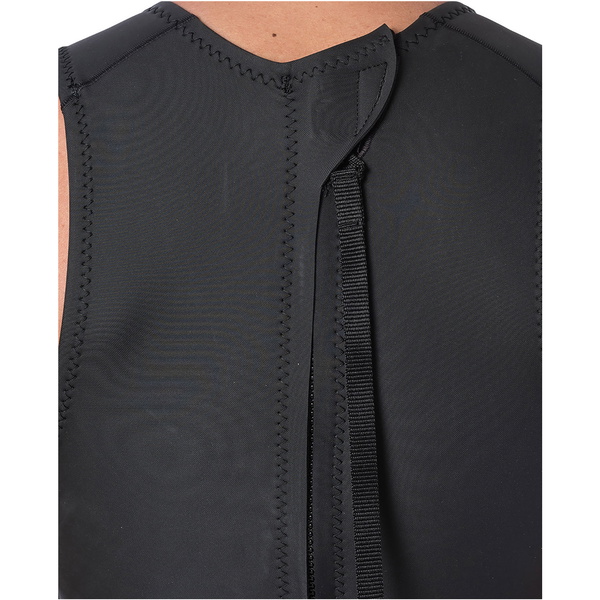 2026 Rip Curl Mens Dawn Patrol 1.5mm Back Zip Long John Wetsuit WSM9IM - Black
