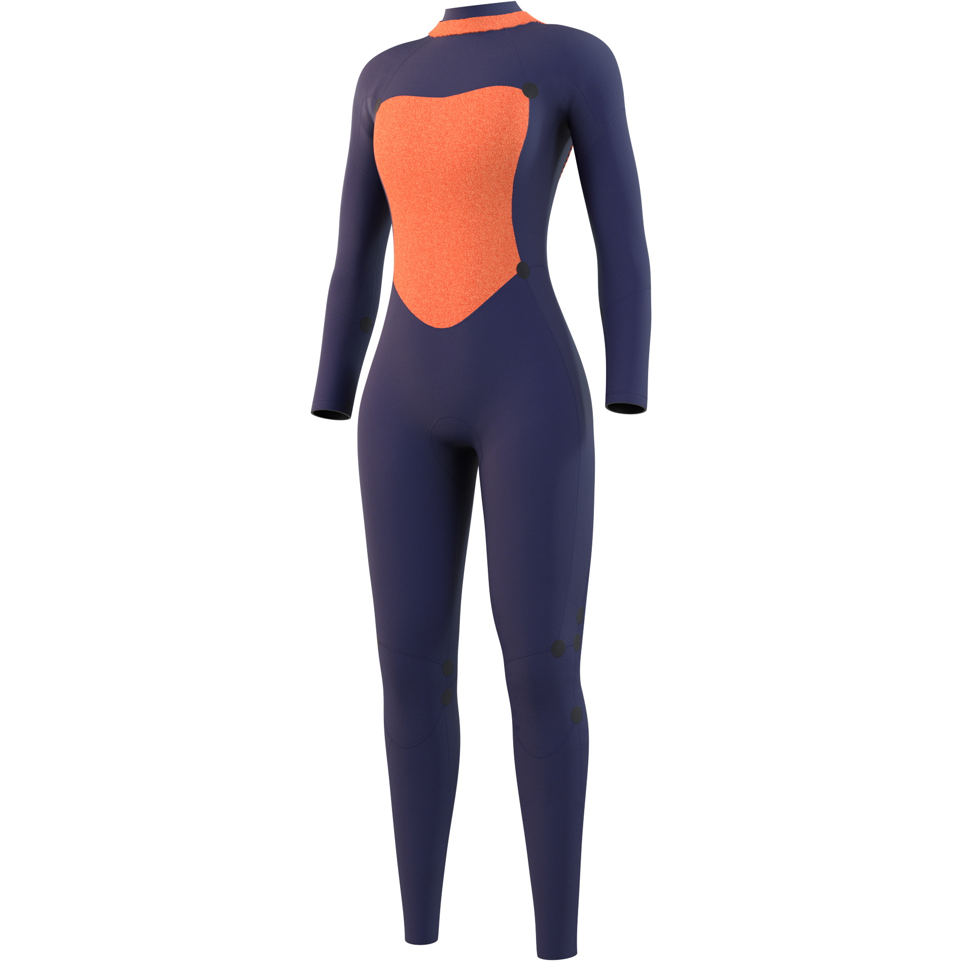 Mystic Womens Star 3/2mm Back Zip Wetsuit 210318 - Night Blue
