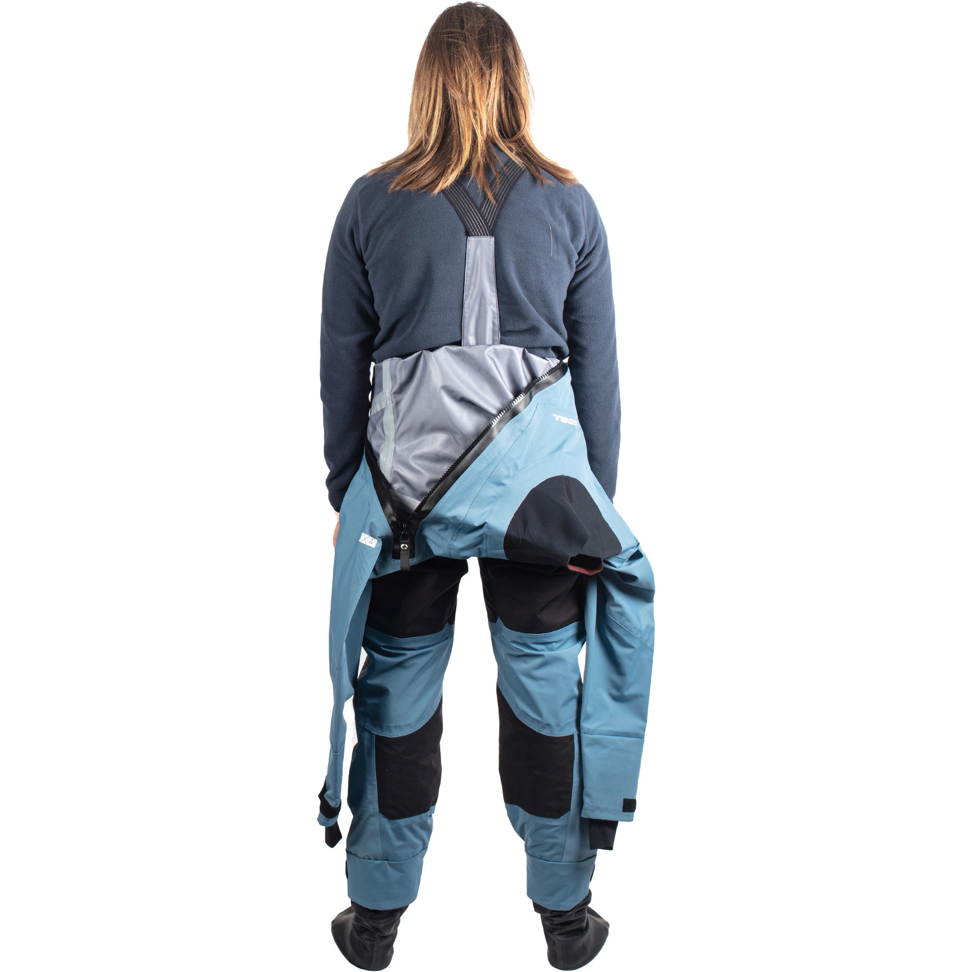 2026 Gul Mens Dartmouth Eclip Zip Drysuit GM0378-B9 - Blue