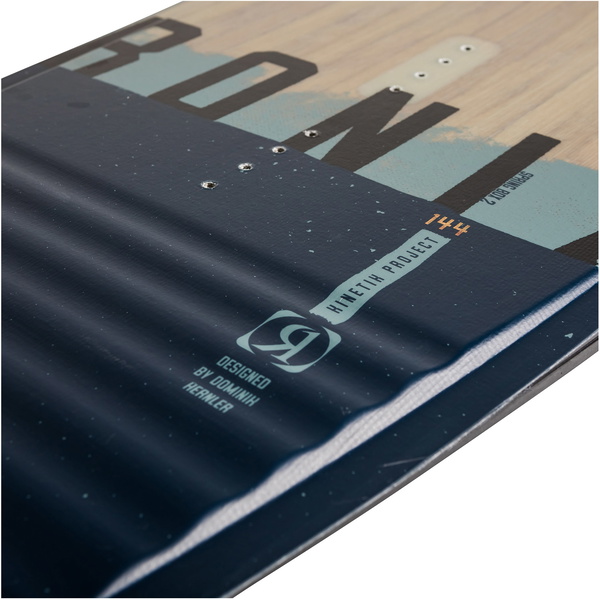 2022 Ronix Kinetik Project Springbox 2 Cable Wakeboard 22220 - Navy / Grey / Black
