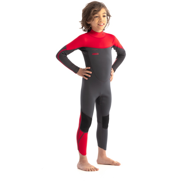 2026 Jobe Junior Boston 3/2mm Back Zip Wetsuit 3035210 - Red