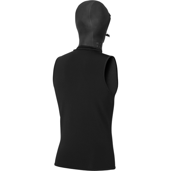 2026 Mystic 3/2mm Neoprene Hooded Wetsuit Top 35016.230016 - Black