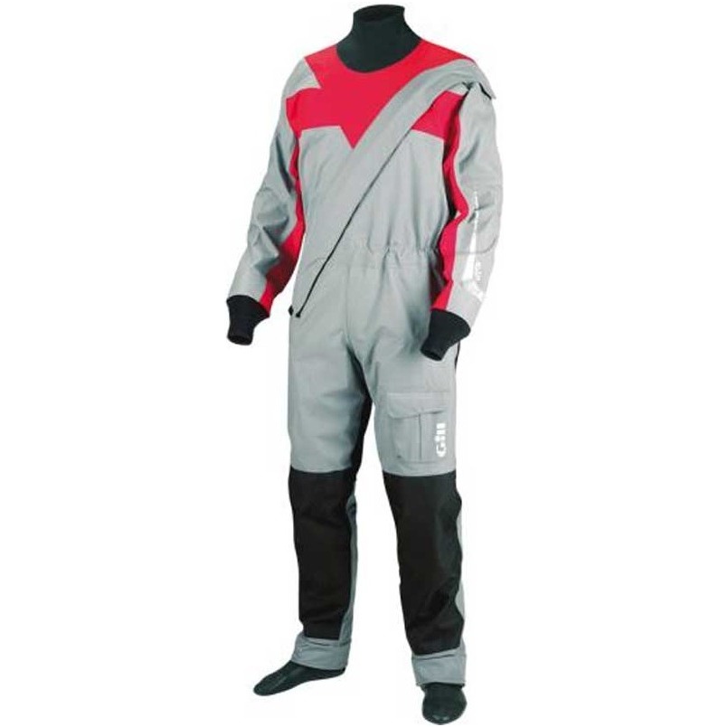 Gill Pro Front Zip Drysuit 2011 RED/GREY. 4801