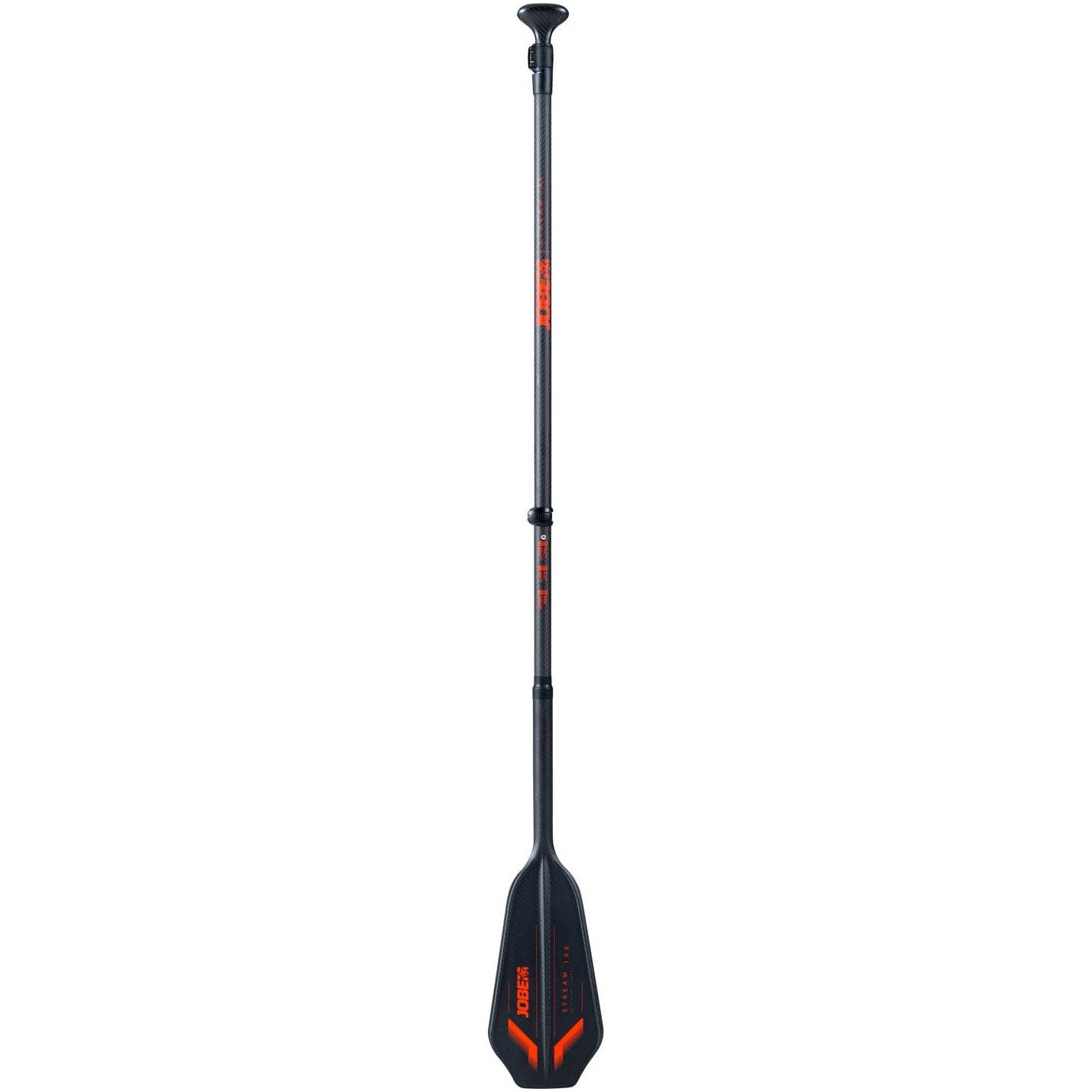 2026 Jobe Stream Carbon 100 SUP 3-piece Paddle 486723007 - Orange