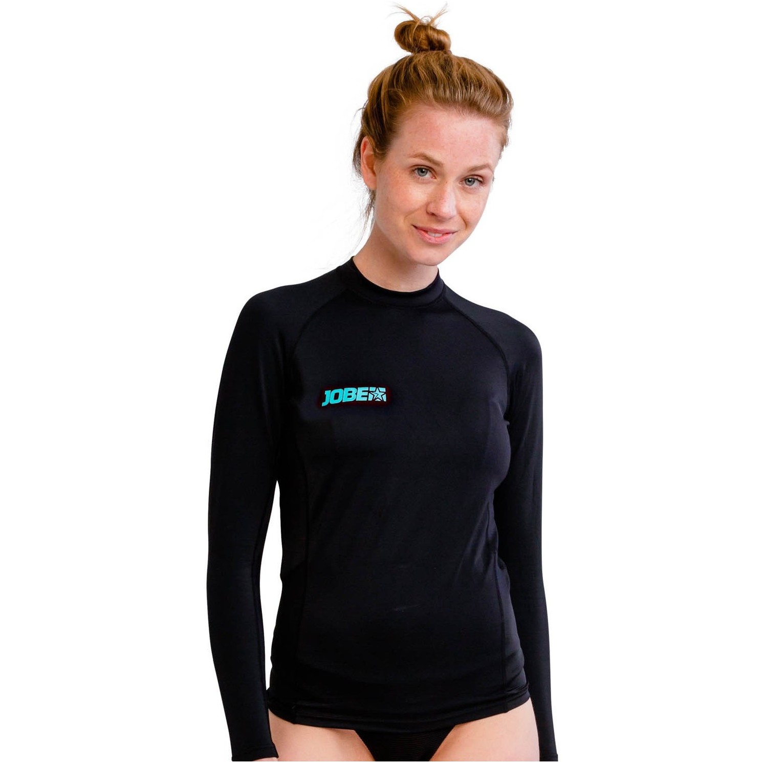 2026 Jobe Womens Long Sleeve Rash Vest 544123002 - Black