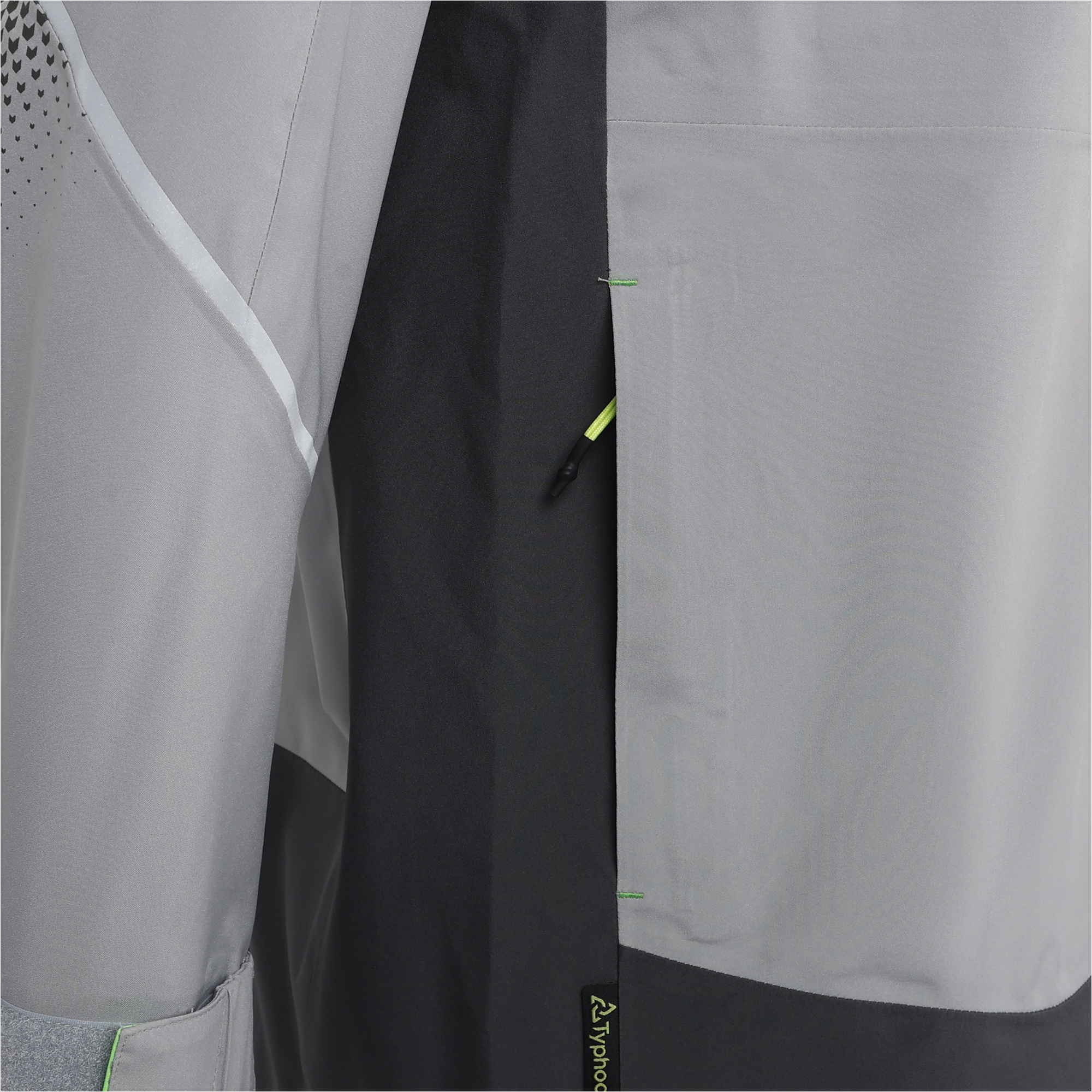 2026 Typhoon Performance Sailing Jacket P2037 - Slate / Lime