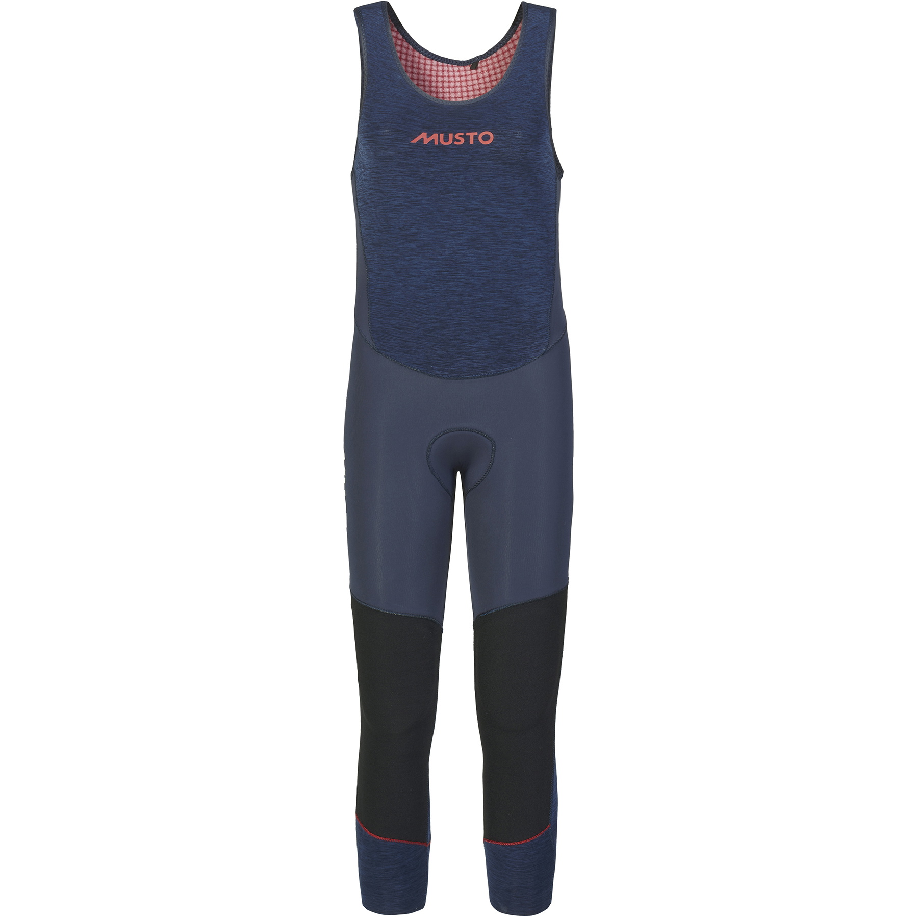 2026 Musto Junior Flexlite Alumin 3mm Zip Free Long John 82080 - Midnight Marl