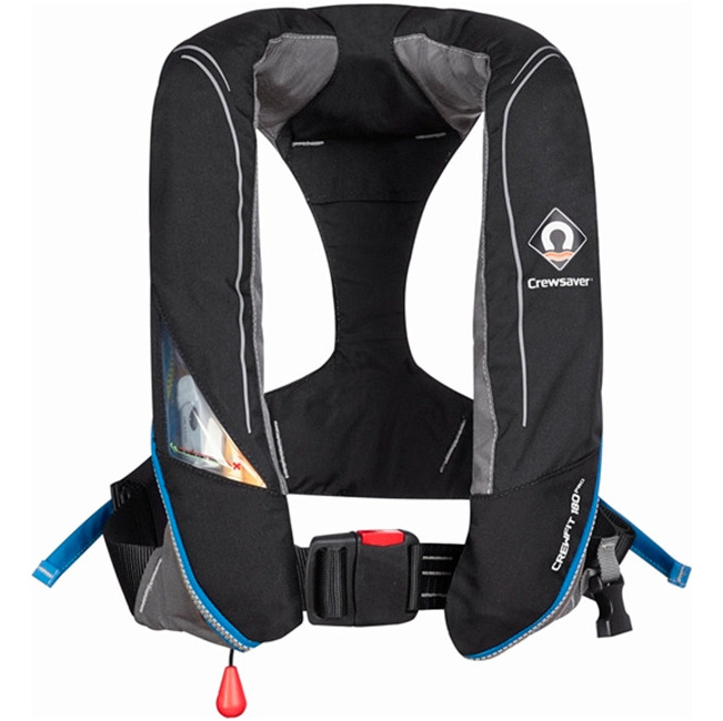 Crewsaver Crewfit 180N Pro Automatic Black Lifejacket 9020BKA