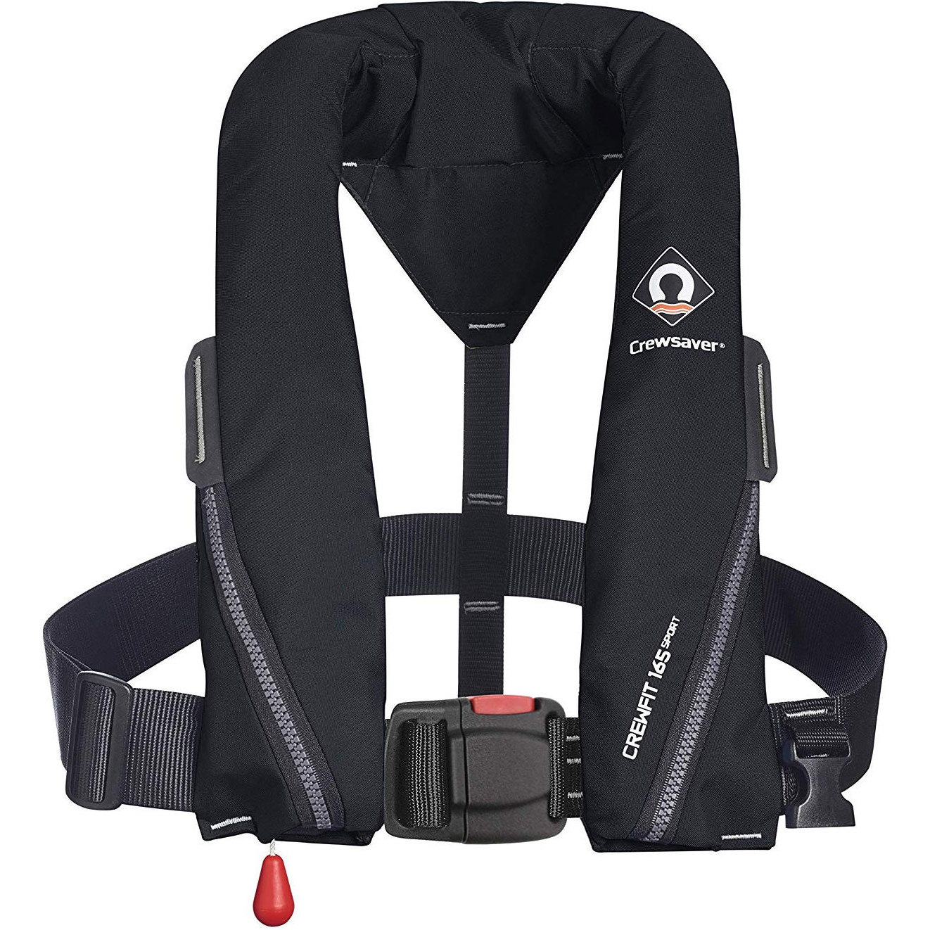 2026 Crewsaver Crewfit 165N Sport Automatic Lifejacket 9710BLA - Black