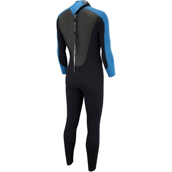 Animal Nova 3/2mm Flatlock Back Zip Wetsuit Marina Blue AW8SN102