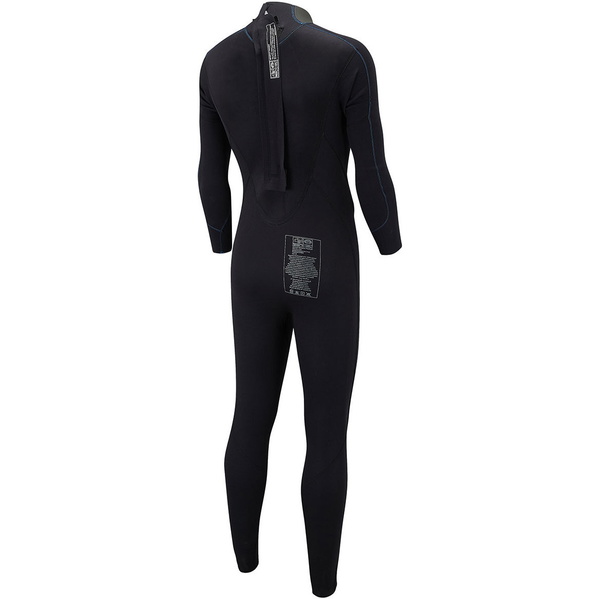 Animal Nova 3/2mm Flatlock Back Zip Wetsuit Marina Blue AW8SN102