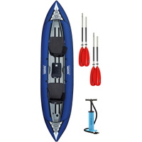 Chinook XL Inflatable Kayak & 2 PADDLES & Pump