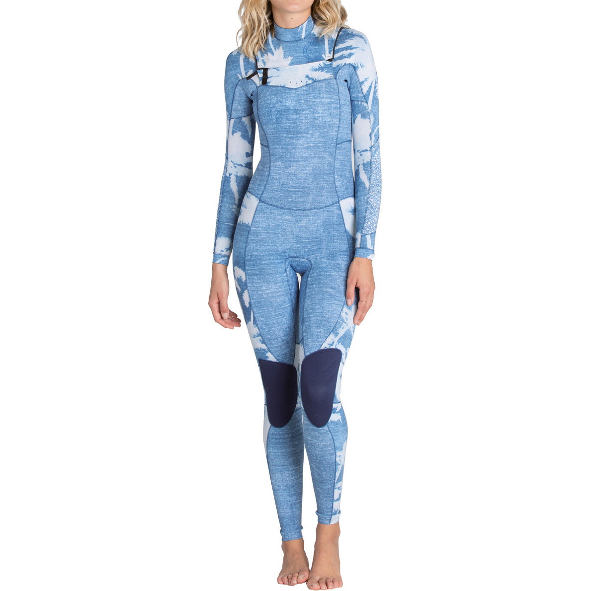 Billabong Ladies Salty Dayz 3/2mm Chest Zip Wetsuit - Indigo Z43G04