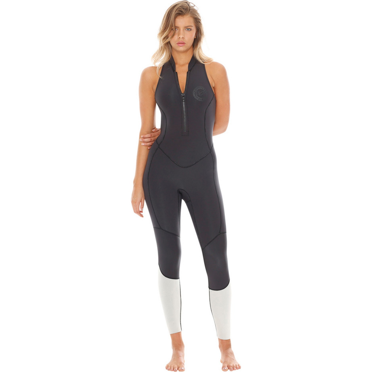 Billabong Ladies Salty Jane 2mm Flatlock Wetsuit Black Sands W42G04