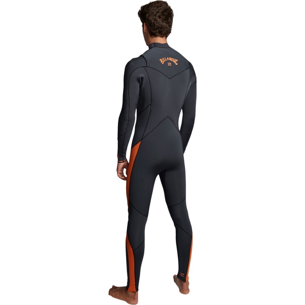2020 Billabong Mens Furnace Absolute 5/4mm Chest Zip Wetsuit Black Sand Q45M09