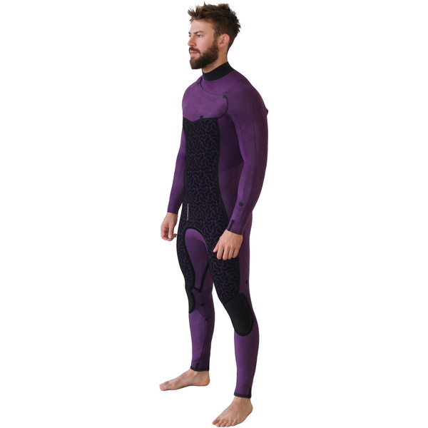 2020 Billabong Mens Furnace Absolute 5/4mm Chest Zip Wetsuit Black Sand Q45M09