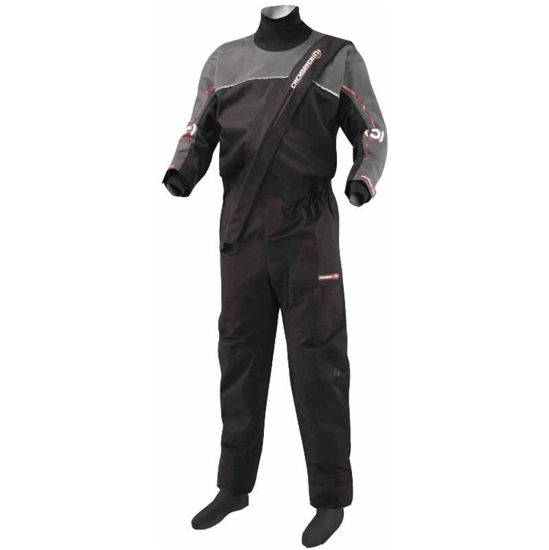 Crewsaver Cirrus Drysuit in Black/Grey 6516 - SUIT ONLY - BARGAIN