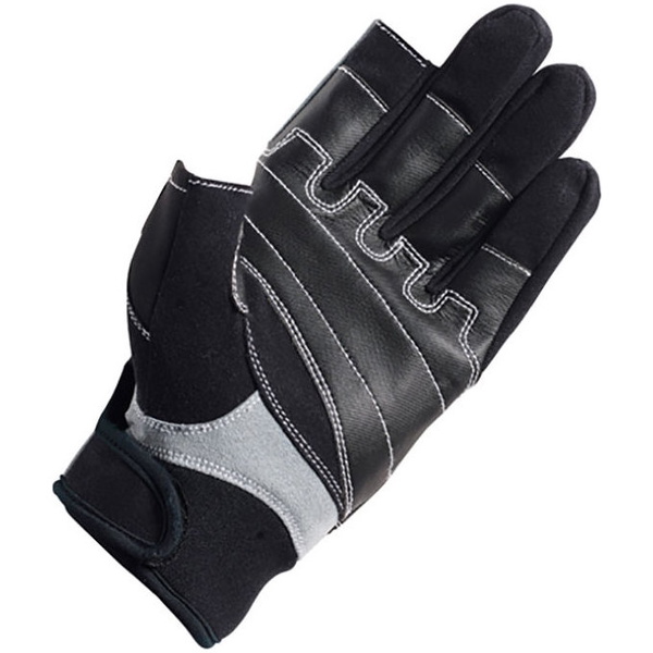 2026 Crewsaver Long Three Finger Gloves Black 6951