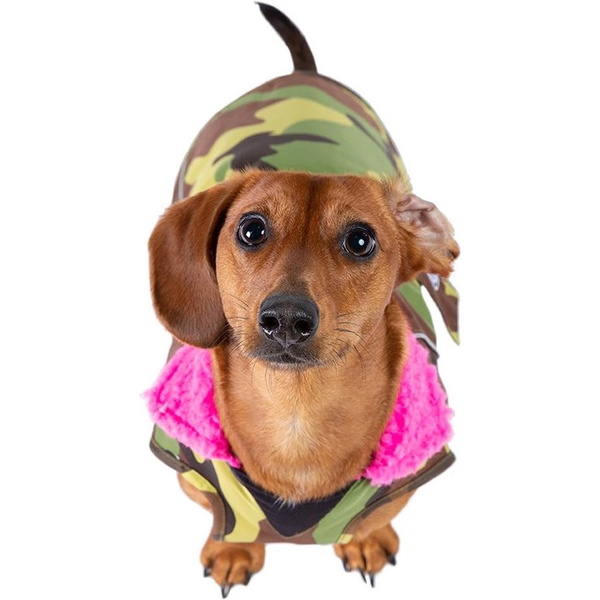 2026 Dryrobe Dog Coat V3DRDC - Pink / Camo