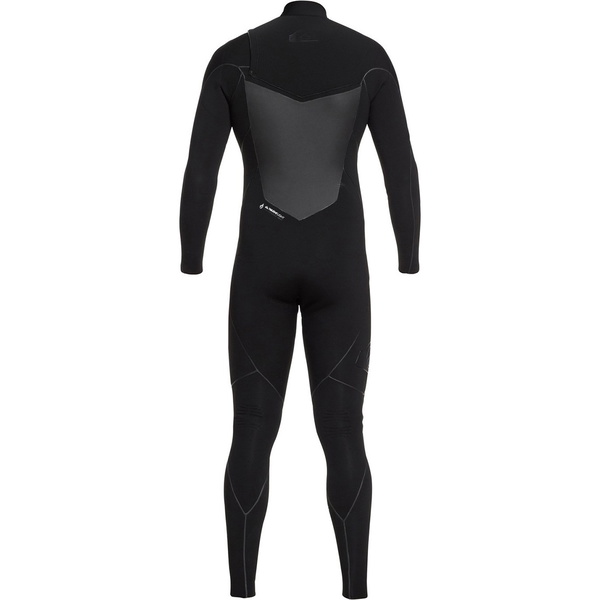 Quiksilver Highline Plus 5/4/3mm Chest Zip Wetsuit Black EQYW103069