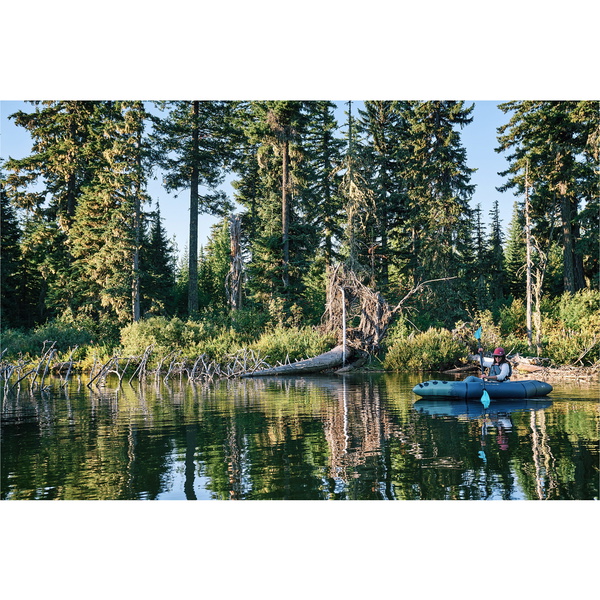 2026 Aquaglide Backwoods Expedition 85 Ultralight 1 Person Kayak AGEXP1 - Navy