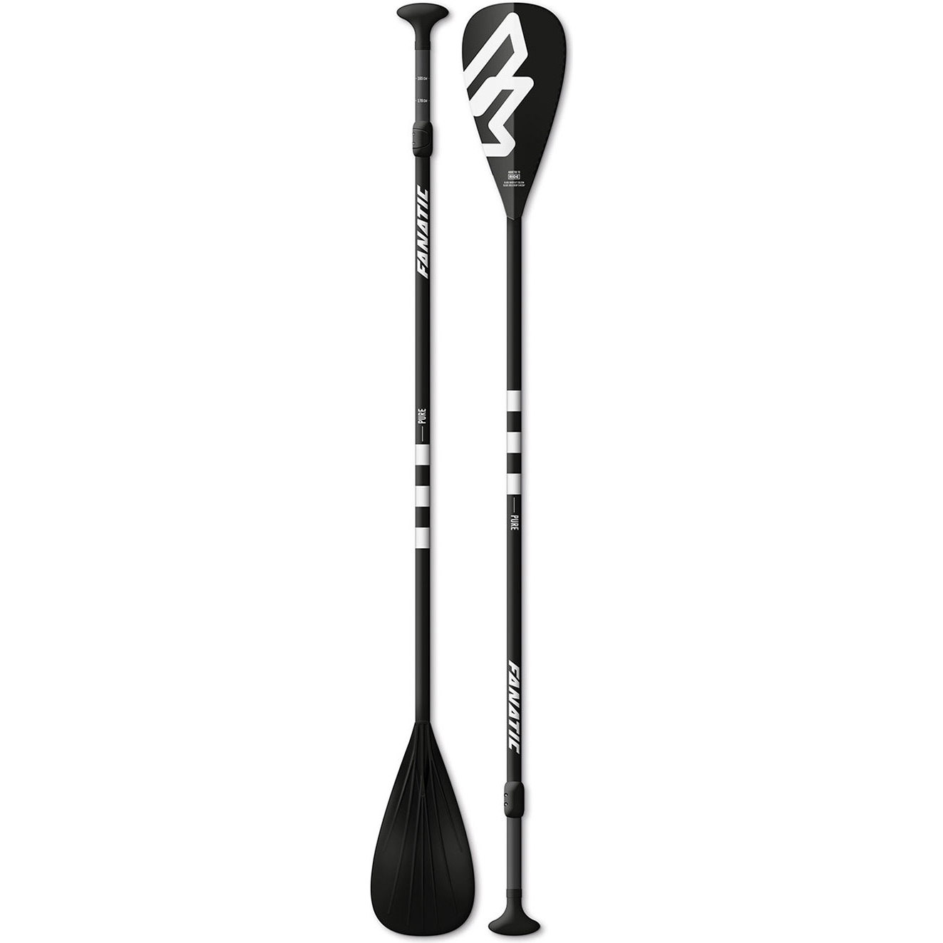 Fanatic Pure Adjustable 3-Piece Carbon Composite SUP Paddle 13800