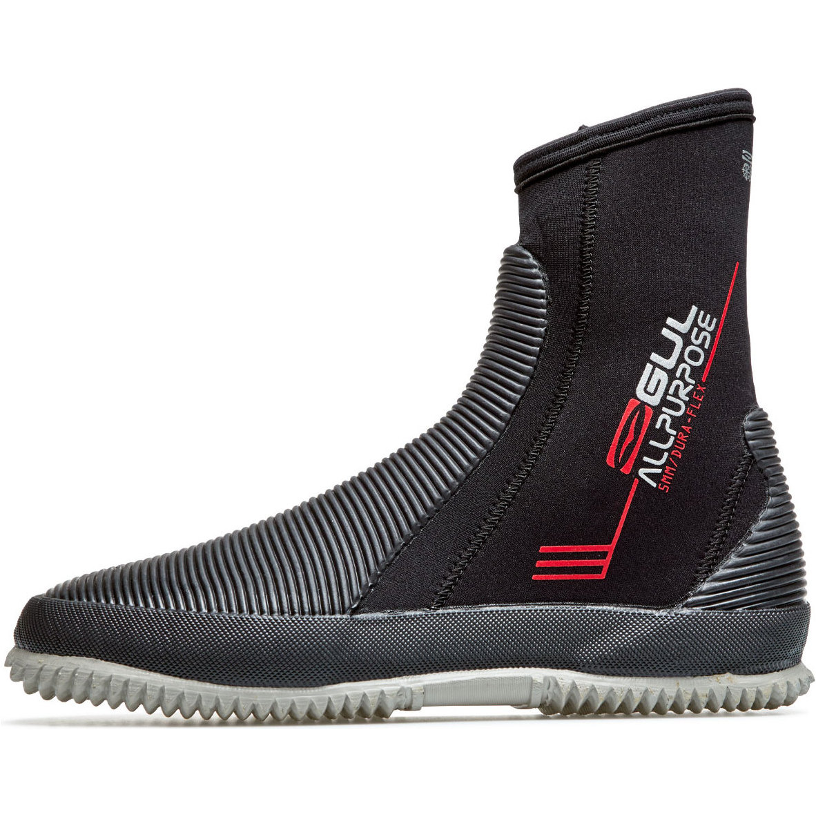 2026 GUL 5mm All Purpose Zipped Neoprene Boots BO1276-B8 - Black