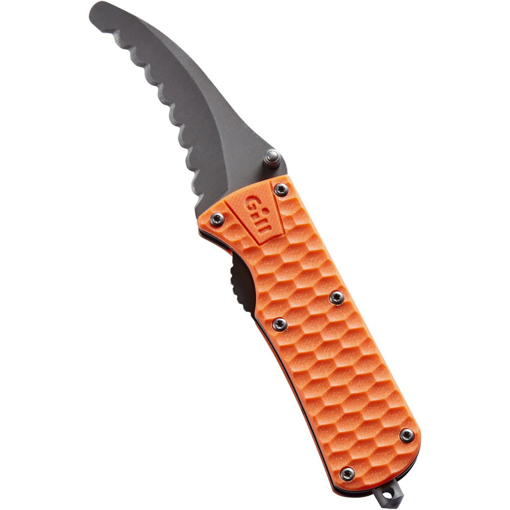 2026 Gill Folding Personal Rescue Knife MT009 - Orange