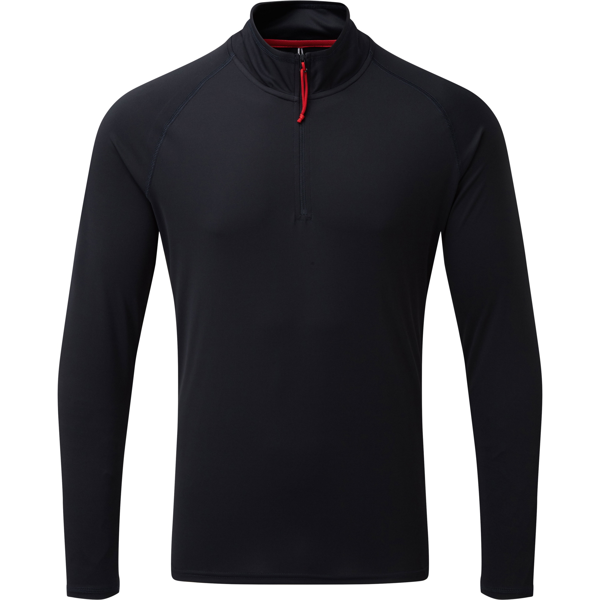 2026 Gill Mens UV Tec Zip Neck Top Navy UV009