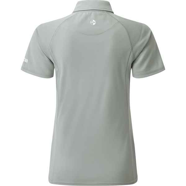 2026 Gill Womens UV Tec Polo Top Grey UV008W