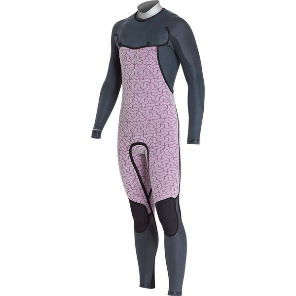 Billabong Furnace Carbon Comp 5/4mm Chest Zip Wetsuit Black Print L45M03