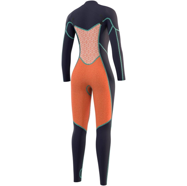2021 Mystic Womens Diva 5/3mm Chest Zip Wetsuit 210075 - Night Blue
