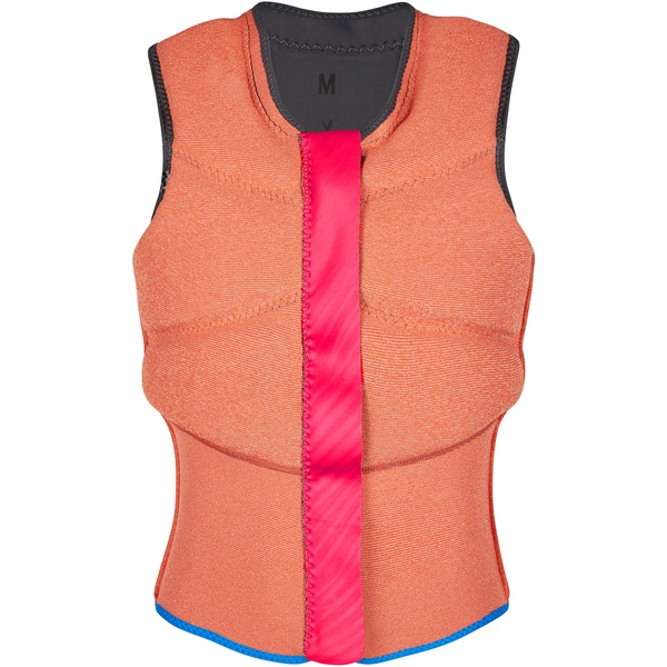 2021 Mystic Womens Diva Front Zip Kite Impact Vest 200111 - Teal