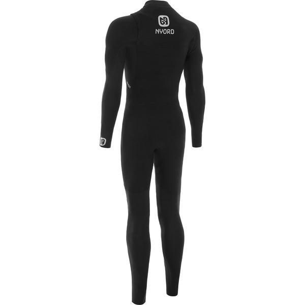 2025 Nyord Mens Furno Warmth 4/3mm Chest Zip GBS Wetsuit FWM43001 - Black