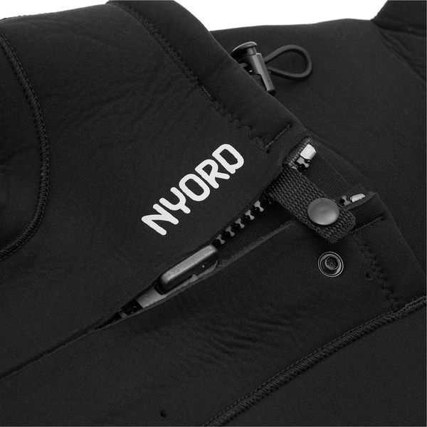2025 Nyord Mens Furno Warmth 4/3mm Chest Zip GBS Wetsuit FWM43001 - Black
