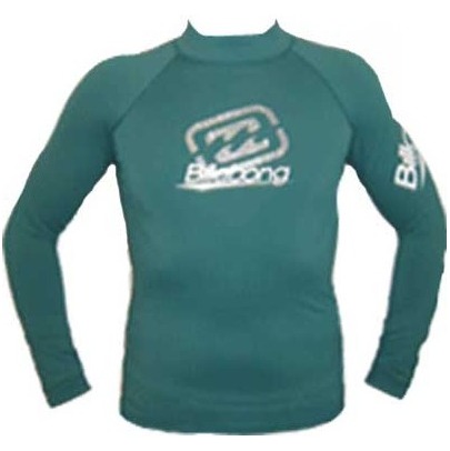 Billabong Prospect Boys Rash Vest L / S GREEN