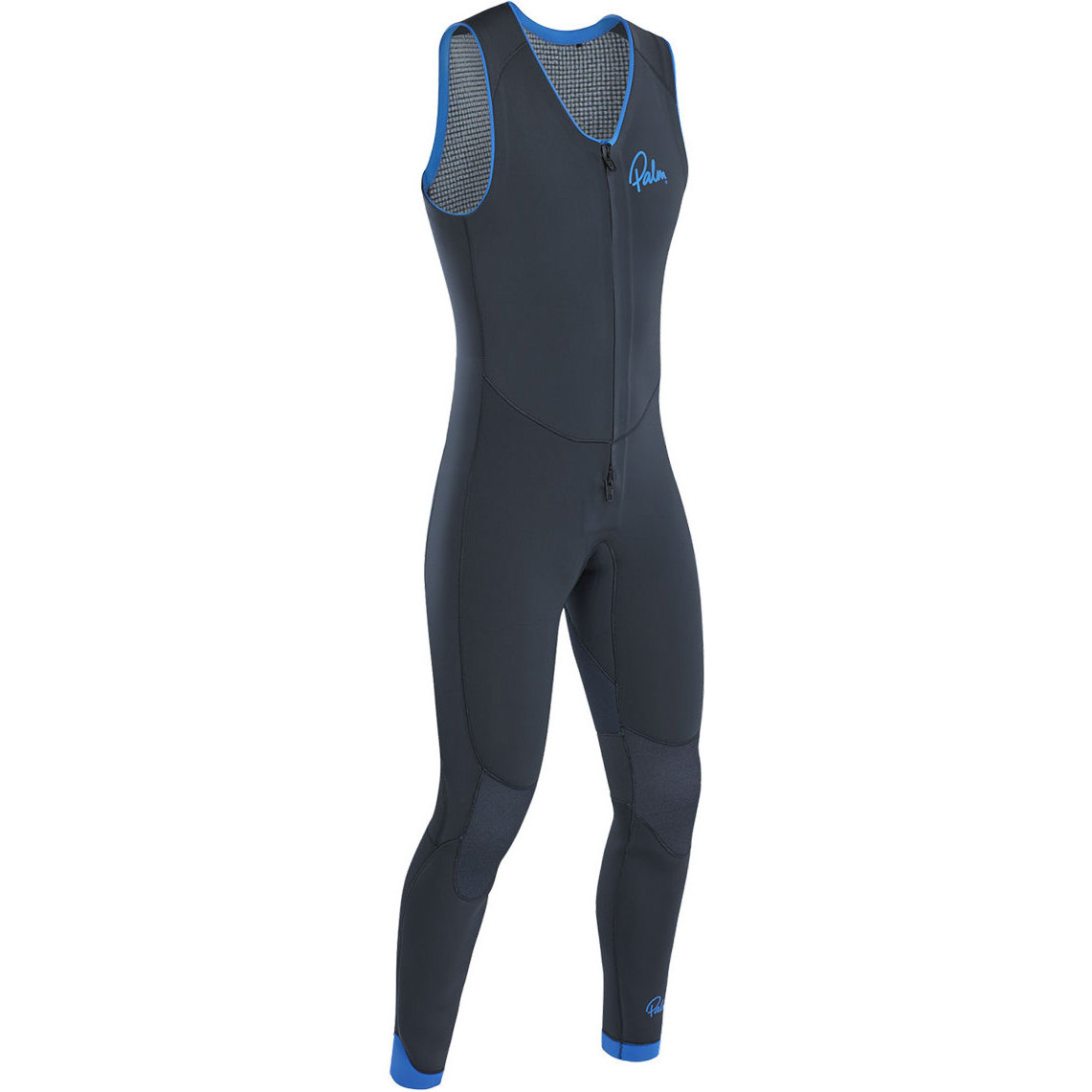 2026 Palm Blaze 3mm GBS Front Zip Long John Wetsuit 12230 - Jet Grey