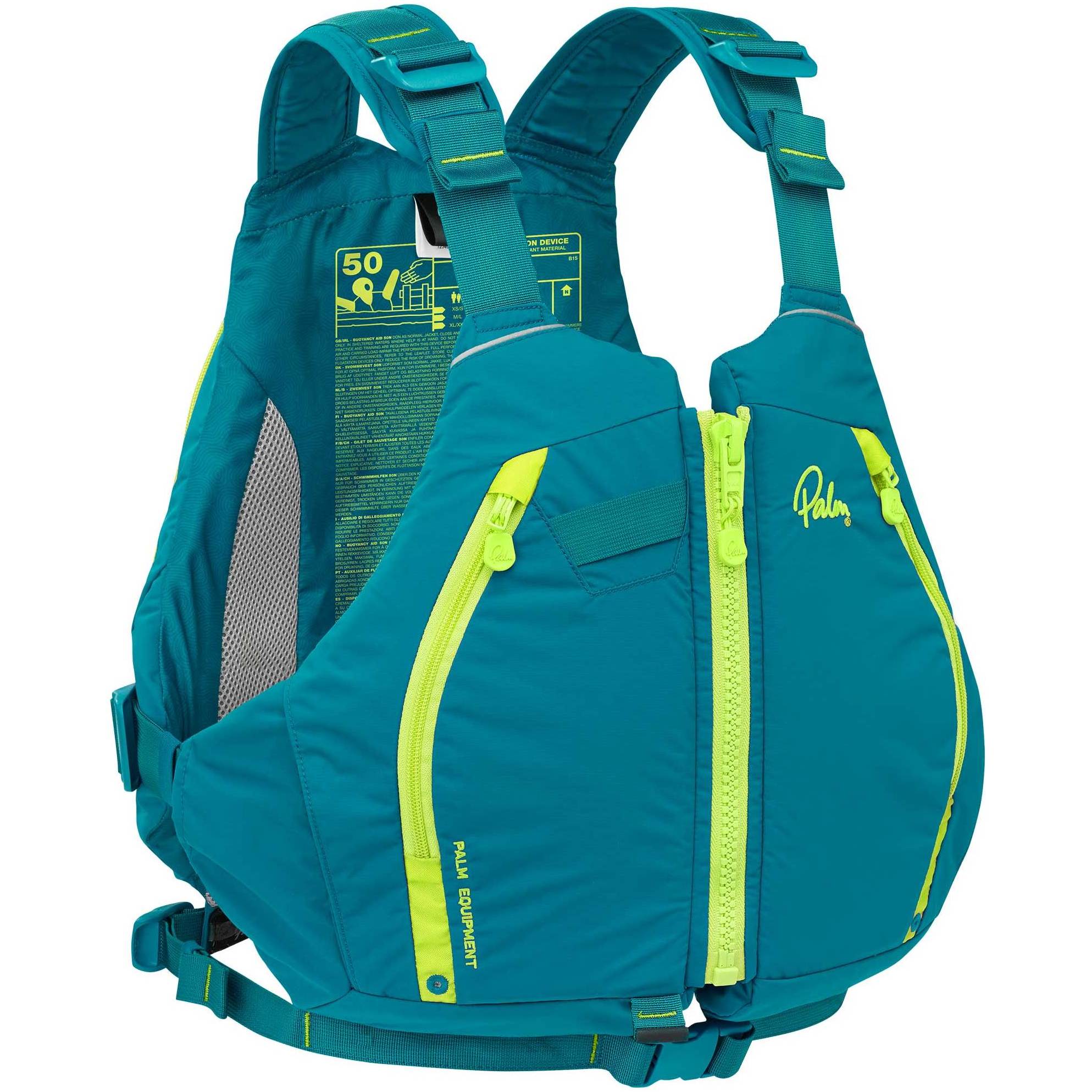 2026 Palm Peyto Touring Kayak PFD 12639 - Teal