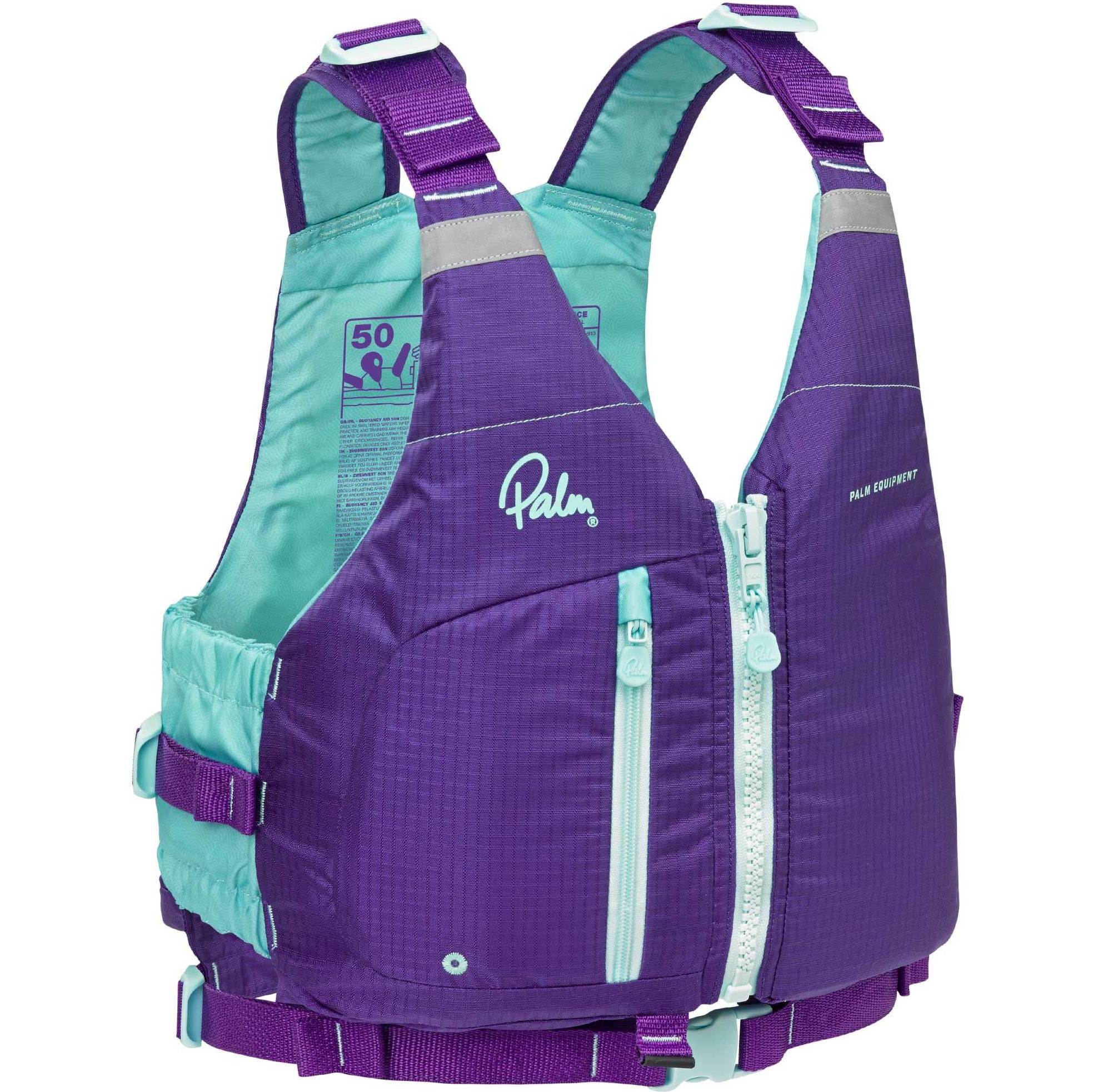 2026 Palm Womens Meander Touring Kayak PFD Buoyancy Aid 12642 - Purple