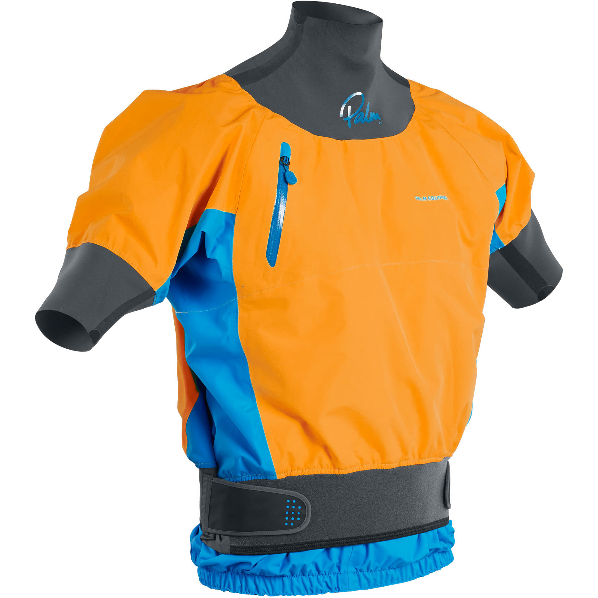 2025 Palm Zenith Whitewater Short Sleeve Kayak Jacket Sherbet Ocean 12391